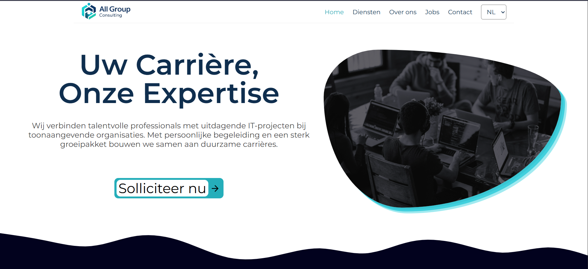 All Group Consulting — website